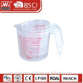 Plastique de 250ml, 500ml, 1000ml tasse de mesure